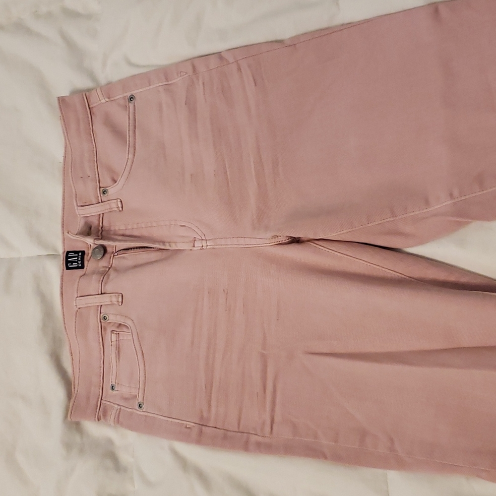 Gap skinny pink jeans